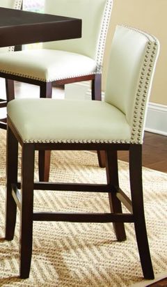 Steve Silver Co.® Tiffany Bonded Counter Chair-White