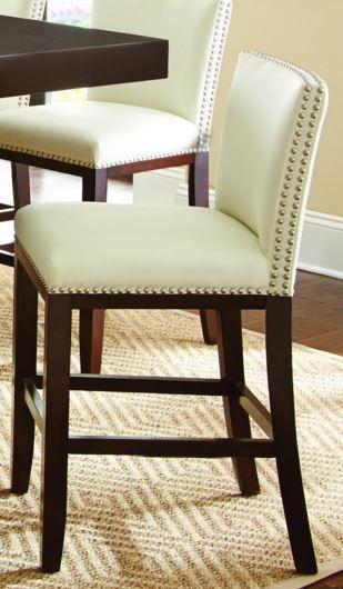 Steve Silver Co.® Tiffany White Bonded Counter Chair