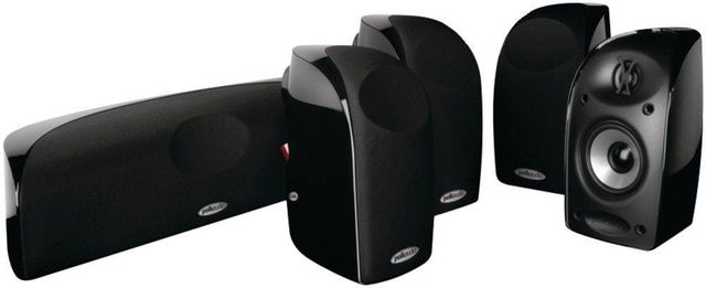 Polk Audio® Black Five Piece Surround Sound System 1