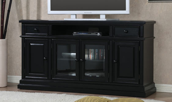 Winners Only® Quails Run Ebony 65" Entertainment Stand