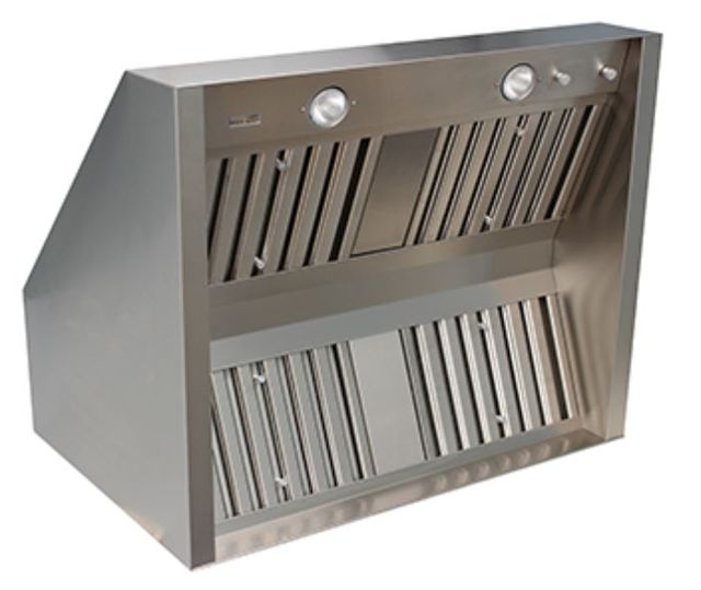 Trade-Wind® 7200 Series 42" Outdoor Barbecue Hood-Stainless Steel 1