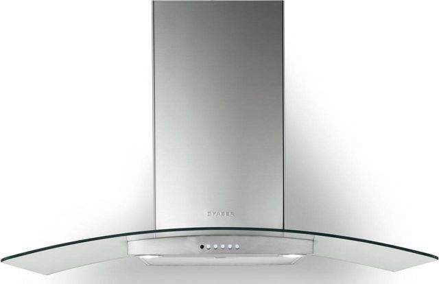Faber Hoods Tratto 30" Wall Glass Range Hood-Stainless Steel