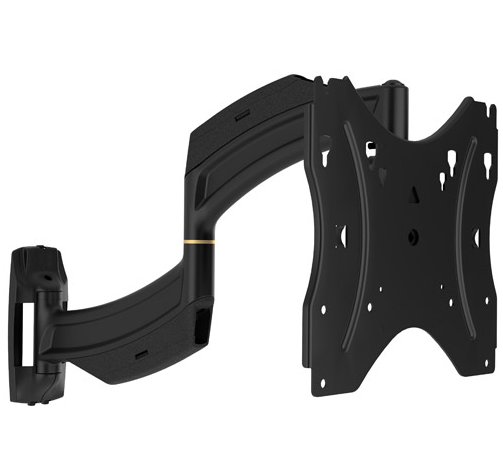 Chief® Professional AV Solutions Black Small THINSTALL™ Dual Swing Arm Wall Mount