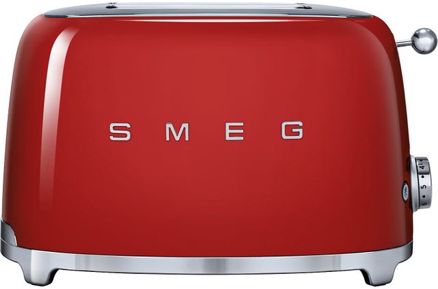 Smeg 50's Retro Style 2 Slice Toaster-Red 1