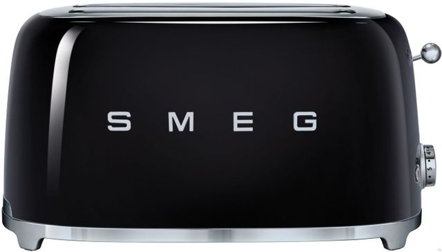 Smeg 50's Retro Style 4 Slice Toaster-Black 12