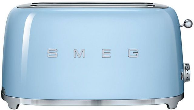 Smeg 50's Retro Style 4 Slice Toaster-Pastel Blue 2