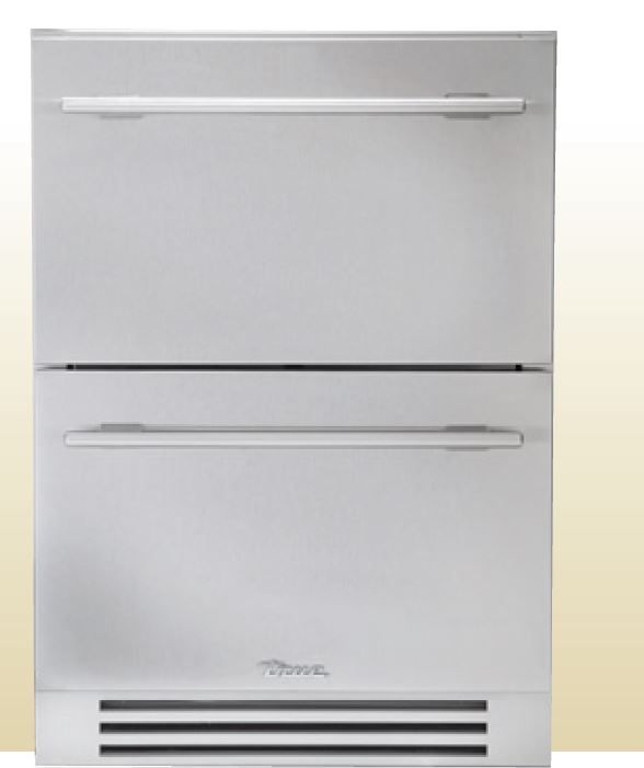 True® Professional 300 Series 5.4 Cu. Ft. Stainless Steel Refrigerator Drawers
