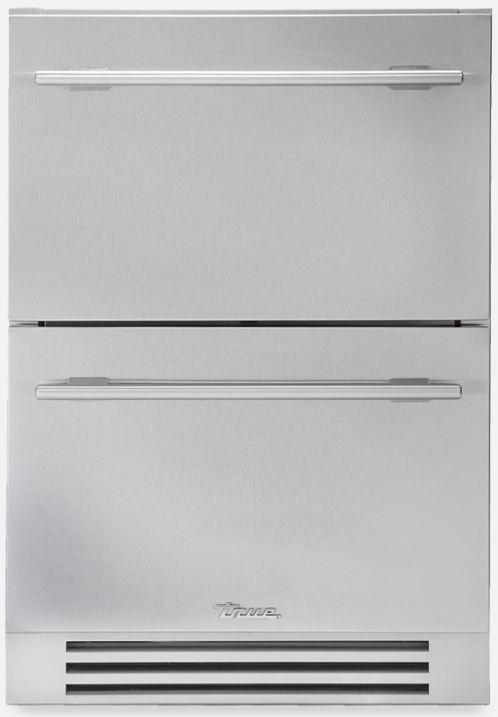 True® 5.4 Cu. Ft. Stainless Steel Refrigerator Drawers 0