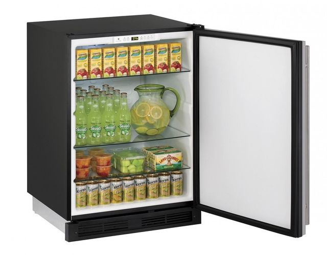 U-Line® 1000 Series 5.2 Cu. Ft. Stainless Steel Compact Refrigerator 14