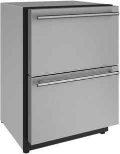 U-Line® 2000 Series 4.9 Cu. Ft. Stainless Steel Refrigerator Drawers-U-2224DWRS-00A
