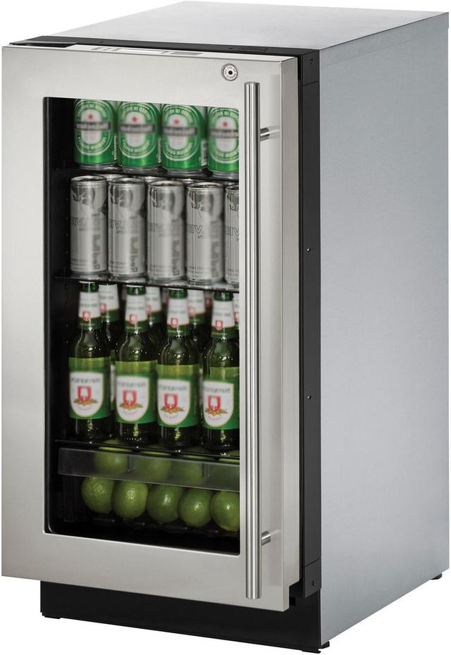 U-Line® Modular 3000 Series 3.6 Cu. Ft. Stainless Steel Beverage Center 9