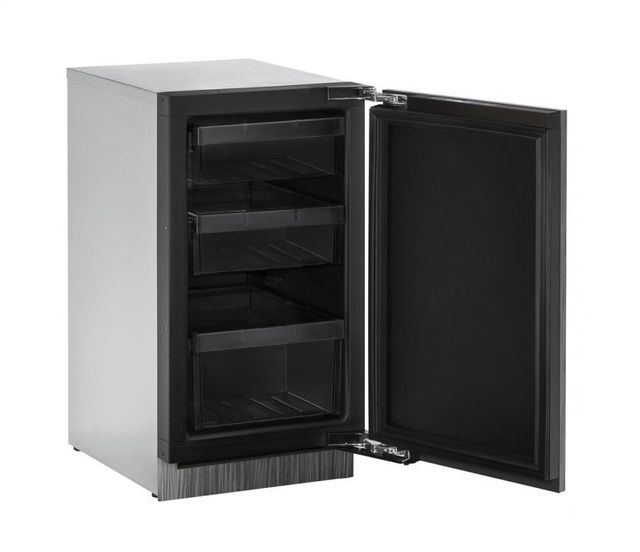 U-Line® Modular 3000 Series 3.6 Cu. Ft. Stainless Steel Compact Refrigerator 1