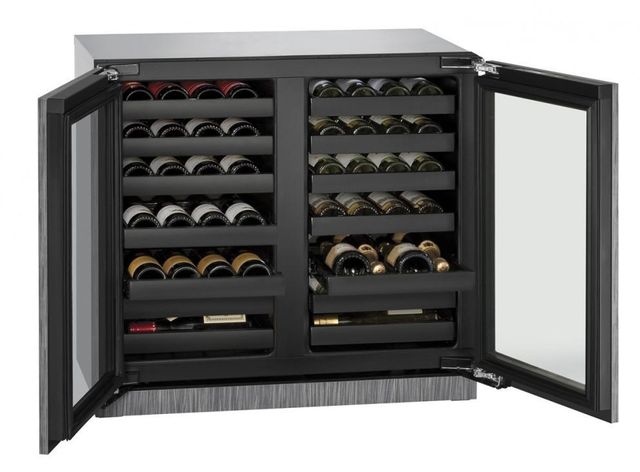U-Line® Modular 3000 Series 36" Panel Ready Wine Captain® Wine Cooler 1