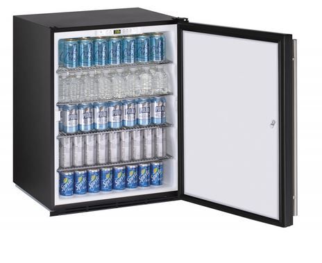 U-Line ADA Series 5.3 Cu. Ft. Black Compact Refrigerator 2
