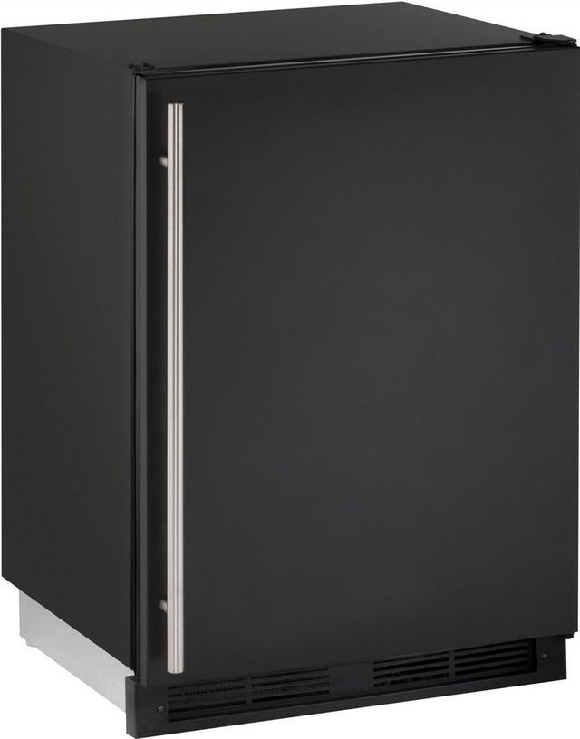 U-Line® 1000 Series 4.2 Cu. Ft. Black Combo® Compact Refrigerator 0