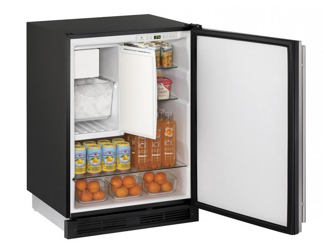 U-Line® 1000 Series 4.2 Cu. Ft. Stainless Steel Combo® Compact Refrigerator 16
