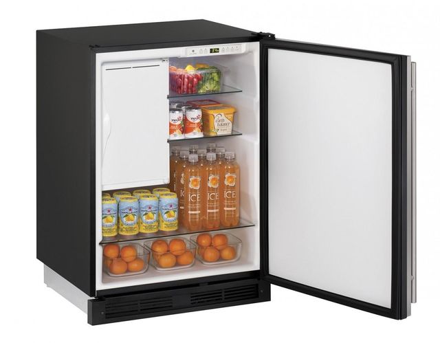 U-Line® 1000 Series 4.2 Cu. Ft. Stainless Steel Combo® Compact Refrigerator 3