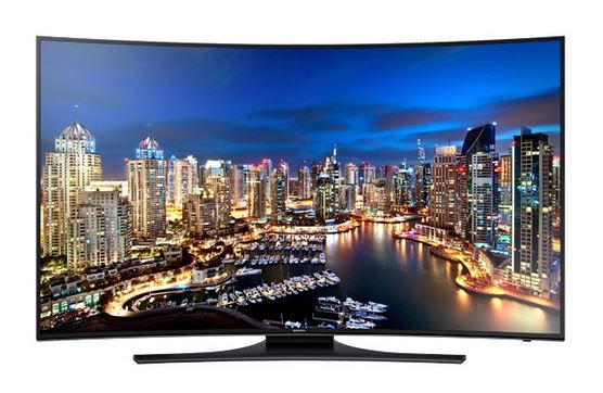 Samsung HU7250 Series 55" 4K Ultra HD Curved Smart TV