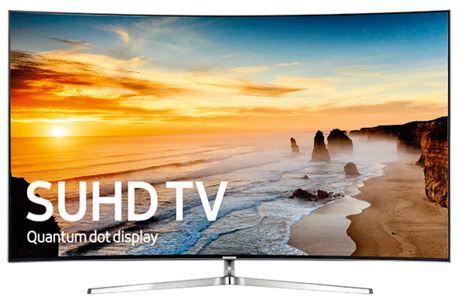 Samsung 9 Series 55" 4K Ultra HD Curved Smart TV 0