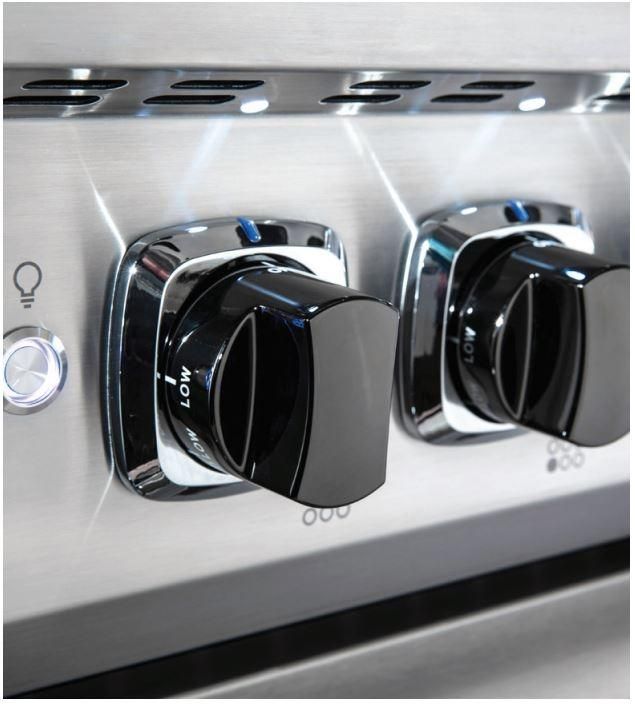Viking® Professional 5 Series 30" Stainless Steel Pro Style Dual Fuel Natural Gas Range-1