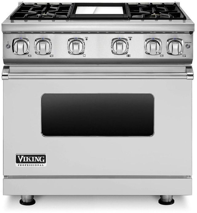 Viking® Professional 7 Series 35.88" Stainless Steel Pro Style Natural Gas Range