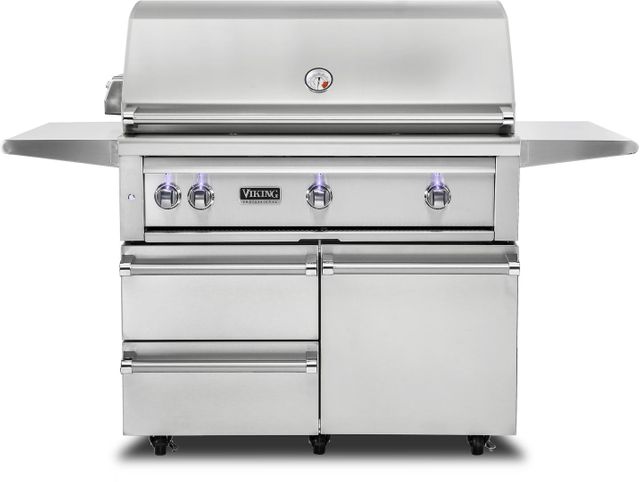 Viking® Professional 5 Series 42" Freestanding Grill-Stainless Steel 0