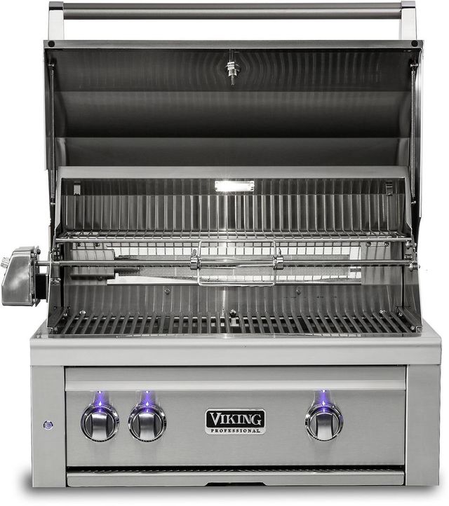 Viking® Professional 5 Series 30" Built-In Grill-Stainless Steel 1