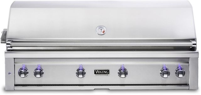 Viking® Professional 5 Series 54" Built-In Grill-Stainless Steel