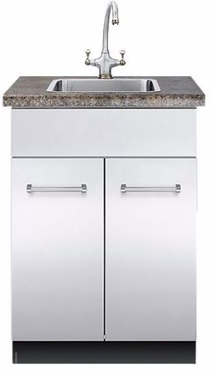 Viking® Sink Base Cabinet-Stainless Steel