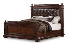 Flexsteel® Aberdeen California King Upholstered Mansion Bed