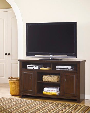 Signature Design by Ashley® Hindell Park LG TV Stand w/Fireplace Option 0