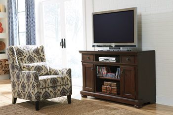 Millennium® By Ashley LG TV Stand w/Fireplace Option