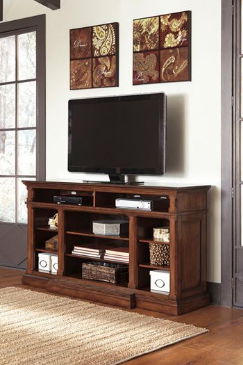 Signature Design by Ashley® Gaylon XL TV Stand w/Fireplace Option