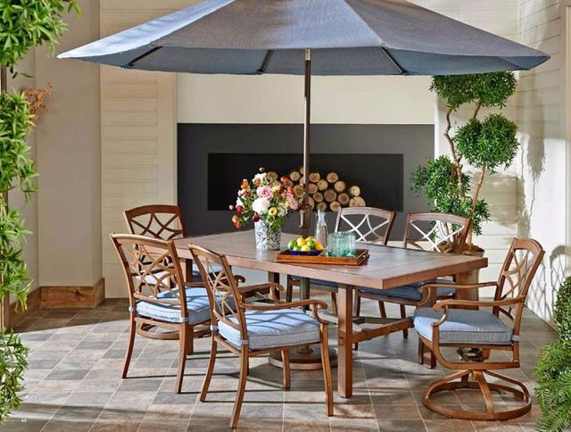 Klaussner® Trisha Yearwood Outdoor Dining Chair-2