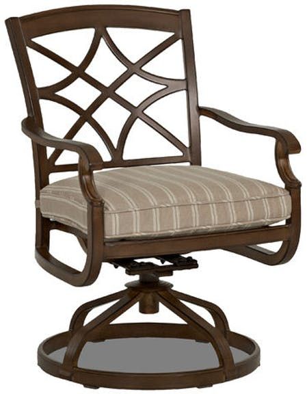 Klaussner® Trisha Yearwood Outdoor Swivel Rocking Dining Chair