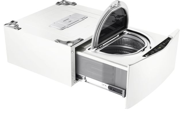LG SideKick™ 27" White Pedestal Washer 4