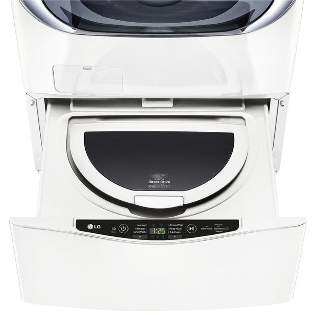 LG 27" SideKick™ Pedestal Washer-White 4