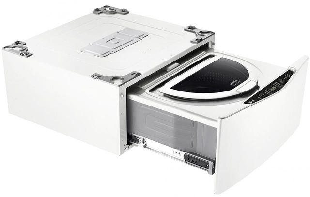 LG 27" SideKick™ Pedestal Washer-White 1