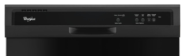 Whirlpool® 24" Undercounter Dishwasher-Black 1