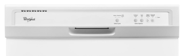 Whirlpool® 24" Undercounter Dishwasher-White 1