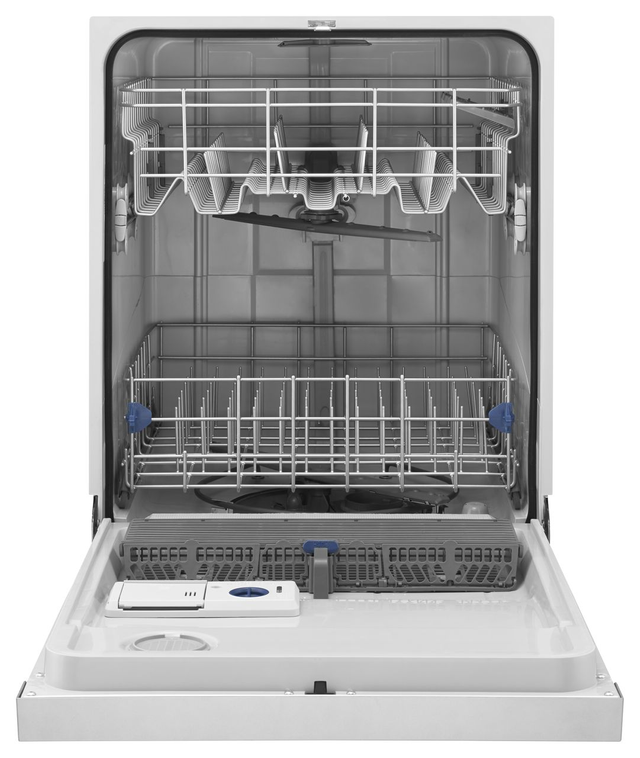 Whirlpool® 24" Monochromatic Stainless Steel Built-in Dishwasher 1