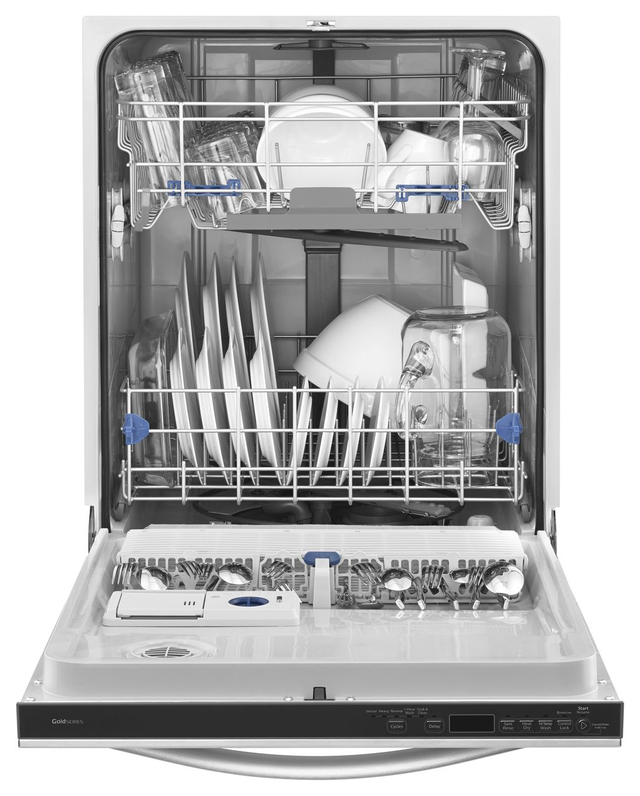 Whirlpool® 24" Built-In Dishwasher-White Ice 3