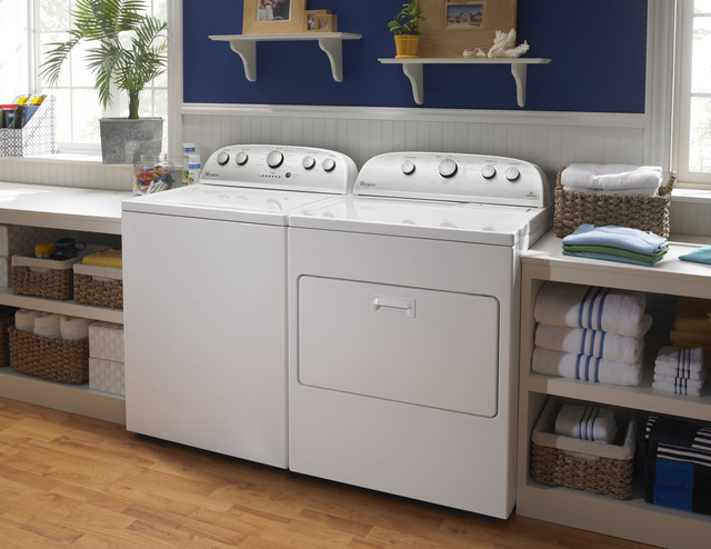 Whirlpool® 7.0 Cu. Ft. White Cabrio® Electric Dryer 4