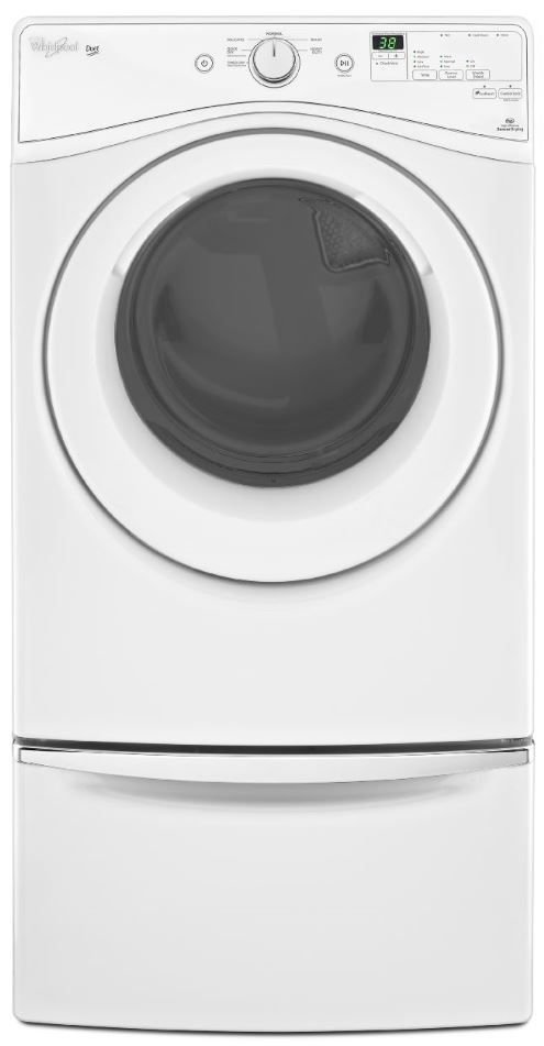 Whirlpool Duet® HE Electric Dryer-White