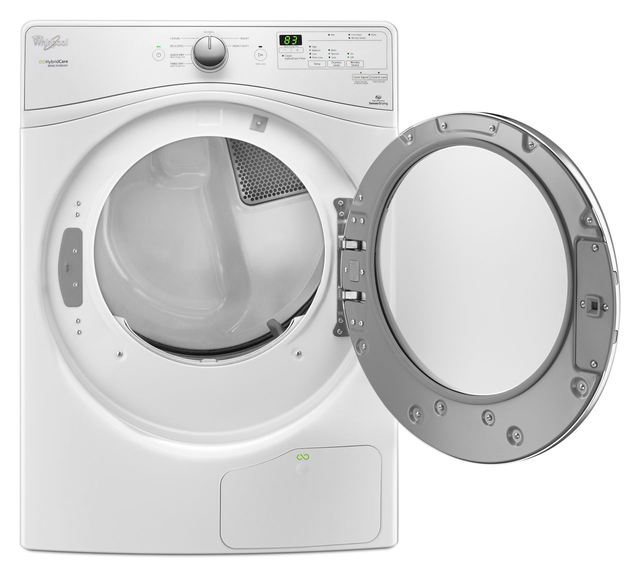 Whirlpool® Front Load Electric Dryer-White 3