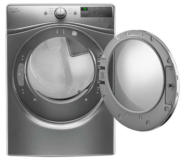 Whirlpool® Front Load Electric Dryer-Chrome Shadow-1