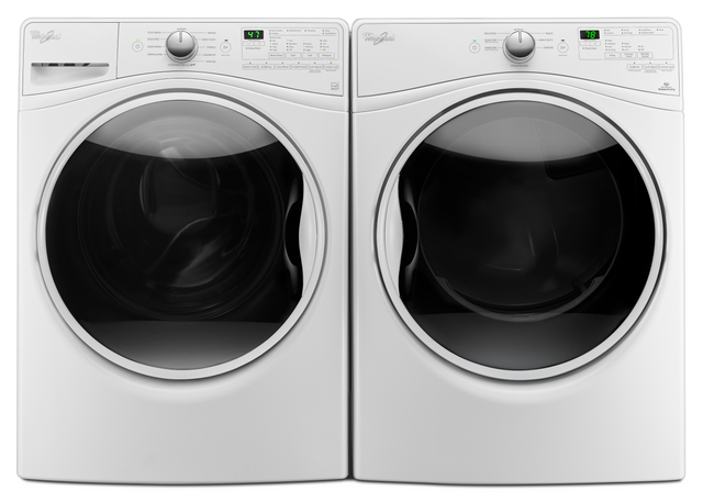 Whirlpool® Front Load Electric Dryer-White 4