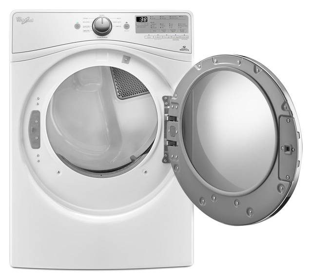 Whirlpool® Front Load Electric Dryer-White 1