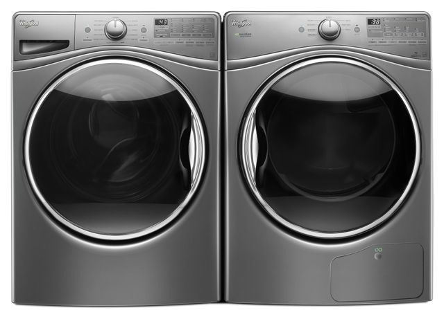 Whirlpool® Front Load Electric Dryer-Chrome Shadow 2