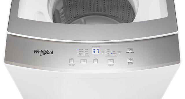 Whirlpool® 1.6 Cu. Ft. Washer, 3.4 Cu. Ft. Dryer White Electric Stacked Laundry 2